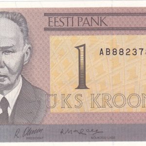 Estonia 1 Kroon 1992