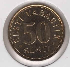 Estonia 50 Senti 2004