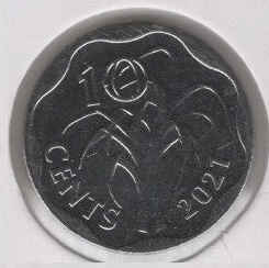 Eswatini 10 Cents 2021