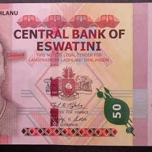 Eswatini 50 Emalangeni 2018