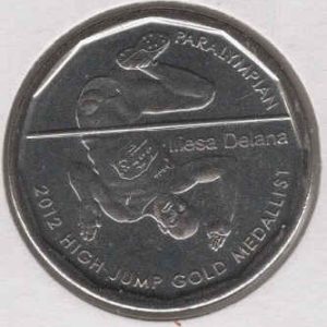 Fiji 50 Cents 2013 High Jump