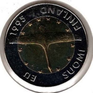 Finland 10 Markkaa 1995 European Union