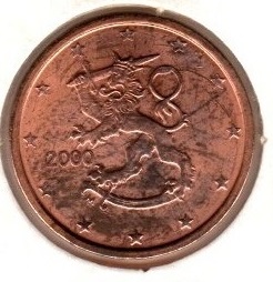 Finland 2 Cents 2000