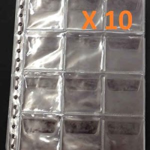 A5 sheets 17 holes (Qty 10)