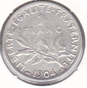 France 1 Franc 1904