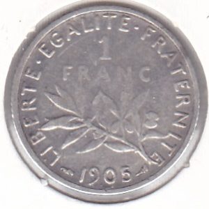 France 1 Franc 1905
