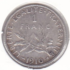 France 1 Franc 1910
