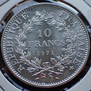 France 10 Francs 1971