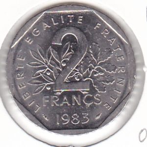 France 2 Francs 1983