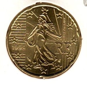 France 20 Cents 1999