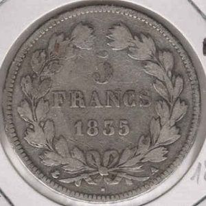 France 5 Francs 1835 A