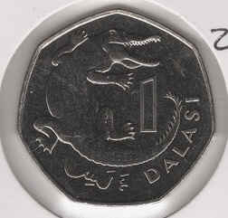 Gambia 1 Dalasi 2011