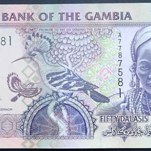 Gambia 50 Dalasi 2018