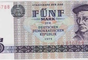 German Democratic Republic 5 Marks 1975