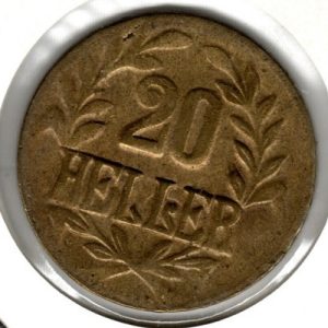 German East Africa 20 Heller 1916