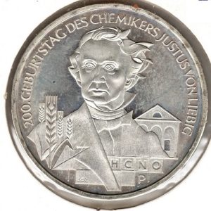 Germany 10 Euro 2003 J - Justus Von Liebig