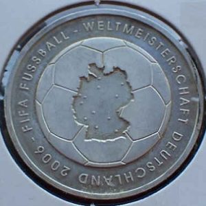 Germany 10 Euro 2003 World Cup Football 2006