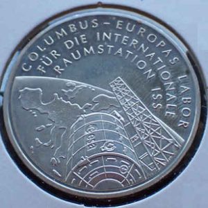 Germany 10 Euro 2004 D Aerospace Station