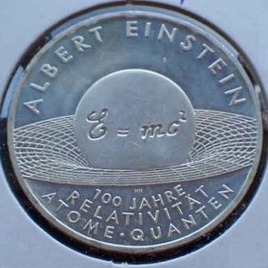 Germany 10 Euro 2005 J Einstein