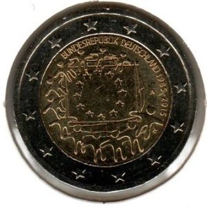 Germany 2 Euro 2015 A - 30 Years Europe