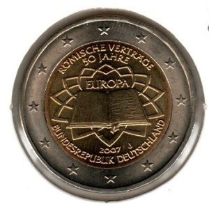 Germany 2 Euro 2007 J - Treaty Rome
