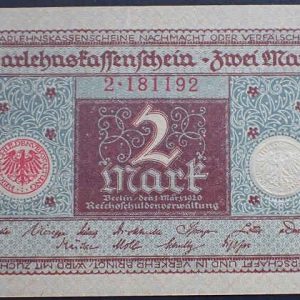 Germany 2 Marks 1920