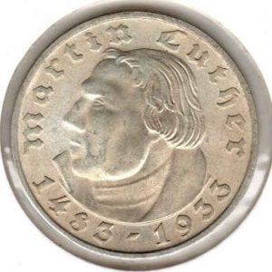 Germany 2 Reichmark 1933 D