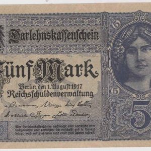 Germany 5 Marks 1917