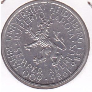 Germany 5 Mark 1986 D