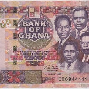 Ghana 10.000 Cedis 2006