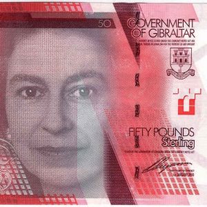 Gibraltar 50 Pounds 2010