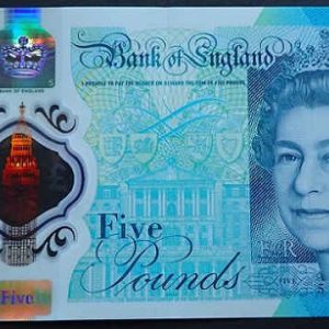 Great Britain 5 Pounds 2015