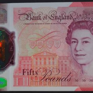 Great Britain 50 Pounds 2020