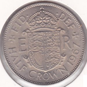 Great Britain Half Crown 1967