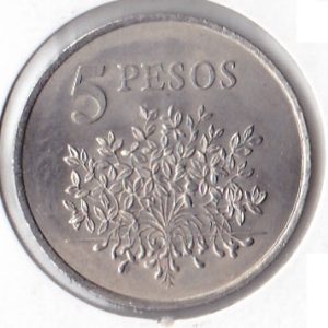 Guinea Bissau 5 Pesos 1977