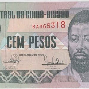 Guinea Bissau 100 Pesos 1990