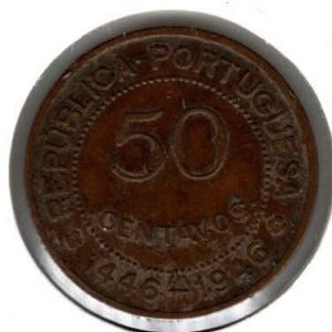 Guinea Bissau 50 Centavos 1946