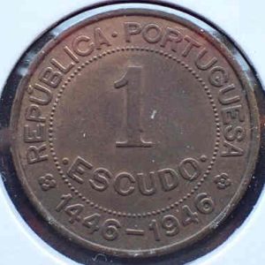 Guinea Bissau 1 Escudo 1946