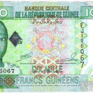 Guinea 10000 Francs 2008