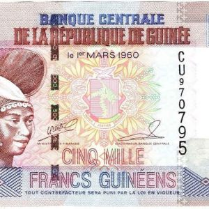 Guinea 5000 Francs 2006