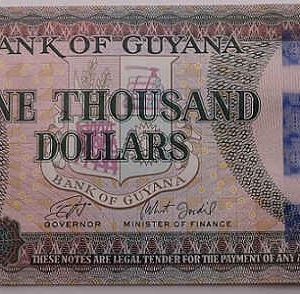 Guyana 1000 Dollars (2011)