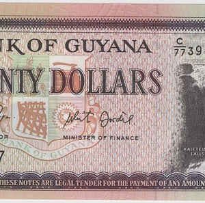 Guyana 20 Dollars 2020