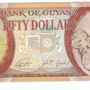 Guyana 50 Dollars 2016