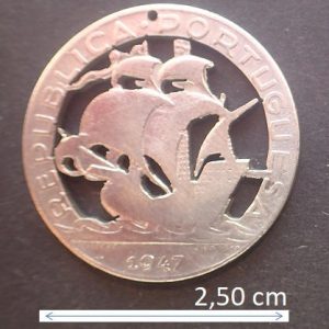 Portugal Boat - Medium (Silver)