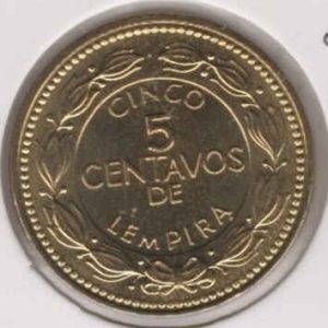 Honduras 5 Centavos 2014