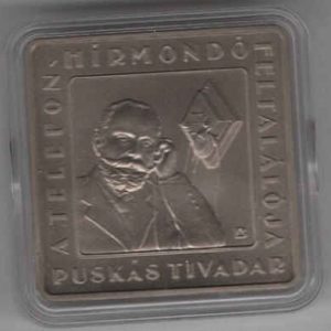 Hungary 1000 Forint 2008 Tivadar Puskás