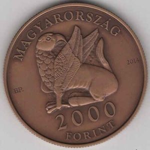 Hungary 2000 Forint 2014 Somogyvár-Kupavár