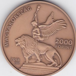 Hungary 2000 Forint 2018 Lion