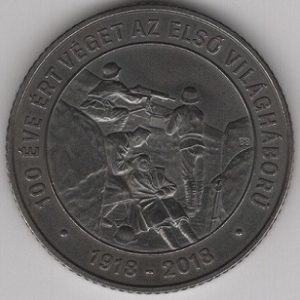 Hungary 2000 Forint 2018 - 100th Anniversary of the End of World War I