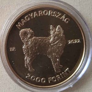 Hungary 2000 Forint 2022 Mudi Hungarian Herding Dog
